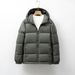 Pinghu Chixin New National Standard 90 Down Women's Winter Hooded Windproof Casual Versatile Puffer Jacket Cold-Proof_ecoleips.com