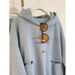 Unique Chic Gray Letter Print Hooded Lazy Wind Sweater Women's 2026 Autumn New Fashion Top_ecoleips.com