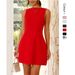 Sexy Backless Pencil Skirt - Women's High Neck Bodycon Skirt For Night Out & Party_ecoleips.com