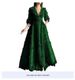 Women's Clothing Green Evening Dress Luxury Niche Banquet High End Adult Birthday Host Dress_ecoleips.com