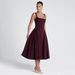 Spring 2025 Women's French Collar Dress Retro Slim Fit With Oversized Skirt Vintage Strapless Gown Transoceanic Trend_ecoleips.com
