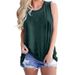 2020 Cross-Border Bestseller Tank Top, European And American Solid Color Plain Casual Women's Clothing, Factory_ecoleips.com