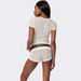 European And American Style 2025 Summer New Fashion Elegant Sweet Hot Girl Solid Color Hollowed-out Slim-fit Ruched_ecoleips.com