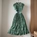 Women's Clothing Spring Autumn Lace Round Neck Dress Long Sleeve Slim Fit Elegant Ruffled Maxi Fashionable Women's Clothing Dress_ecoleips.com