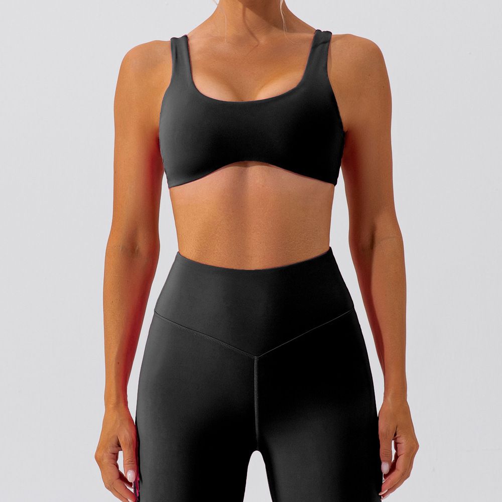 Women's Clothing Naked Hip Lifting Yoga Suit For Women Quick Drying Running Sports Back Beautifying Fitness Suit_ecoleips.com