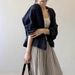 Japanese-style Vintage Linen Long-sleeve Shirt For Women, Summer High-end Luxury Ramie Sunscreen Cardigan Jacket Top_ecoleips.com