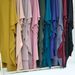 Women's Clothing Modest Abaya Dress Solid Color Premium Solid Color Hijab Scarf – Modest Oversized Head Wrap For Muslim Women (100% Polyester)_ecoleips.com
