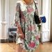 Women's Trendy Long Dress Crew Neck Pullover Style Vivid Digital Print Oversized Swing Hem Elegant Daily Vacation Wear_ecoleips.com