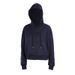 AD757 Korean-style Trendy Loose-fitting Versatile Cardigan, New Autumn And Winter Bow-tie Long-sleeve Hooded Knitted_ecoleips.com