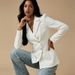 Women's Clothing Women's Elegant Long Sleeve Blazer Jacket - Autumn Office Casual Trench Coat_ecoleips.com