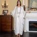 Muslim Ladies Dress Summer Hot Stamping Robe Abaya_ecoleips.com