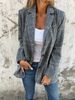 2025 Autumn/Winter Cardigan Jacket For Women, Casual And Fashionable, With A Houndstooth Lapel Suit_ecoleips.com