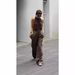 Suitable For All Seasons 2024 Spring Summer New Linen Wide Leg Women Loose Fit Slimming Casual Draped Straight Pants Long Trousers_ecoleips.com