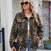 Women's Clothing New Retro Washed Denim Jacket Top_ecoleips.com