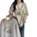 2025 Autumn Winter New Korean Style Versatile Loose Hoodie Sweatshirt Women's Outerwear Wholesale_ecoleips.com