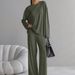 Modal Soft Sleeve Long Pants Pajamas Two-Piece Set European And American Summer New Cross-Border Skin-Friendly_ecoleips.com