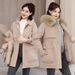 Women's Clothing Slim-Fit Winter Parka For Women – Versatile Cotton Coat With Stylish Layering"_ecoleips.com