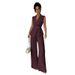 2026 Foreign Trade Impor-Expor European American Syle Women's Clohing Elegan Sleeveless Blazer Ves And Trousers_ecoleips.com