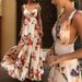 Foreign Trade Hot-Selling European And American Style Bohemian Strap Backless Low-Cut Sexy Flared Long Dress_ecoleips.com