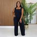 Women's Casual Striped Jumpsuit Wide Leg Fashion C7698 Strap Jumpsuit_ecoleips.com