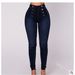 Aria Basics Q009 Cross-border European And American Foreign Trade High-waisted Casual Jeans, Trendy Double-row Multi-button Slim-fit_ecoleips.com