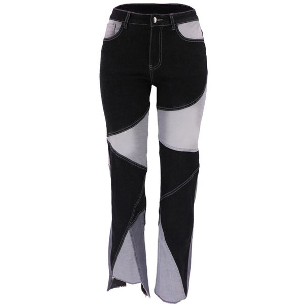 Women's Clothing Selected Straight High Waist High Elastic Bell Bottom Trousers For Women_ecoleips.com