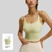 Popular Water Drop Yoga Beauty Back Back Color Matching Cross Sports Vest High Elastic Breathable Fixed Chest Pad Sling_ecoleips.com