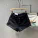 Women's High-Waisted Stretch Denim Shorts Solid Color Casual Slim Fit Button Design Stylish Rolled up Hem Versatile_ecoleips.com