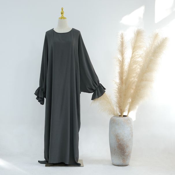 Women's Clothing Solid Color Dress_ecoleips.com
