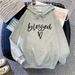 women's Hooded Sweatshirt Jacket 2024 New Spring And Casual Style Plus-size Loose Early Autumn Fleece Top_ecoleips.com
