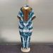 Women's Ethnic Retro Printed Robe Dress with Rhinestones plus Size European American African Style 2025 Cross Border_ecoleips.com
