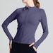 Women's Slim-Fit Sports Jacket Long Sleeve Running Zip Up - Lightweight Breathable Quick-Dry Workout Outerwear For Yoga Gym_ecoleips.com