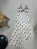 European American Floral Sweet Fresh Style Lace With Elegant Asymmetrical Design, Slim-fit And Figure-flattering_ecoleips.com