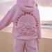 Women's Professional Embroidery Hoodie Jacket European Size Drop Shoulder Ribbed Pockets Sweatshirt Spring Autumn New 2025_ecoleips.com