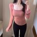 New Autumn High-waisted Two-tone Stretchy Bell-bottom Pants With Drape Effect, Suitable For Yoga, Horseback Riding,_ecoleips.com