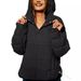 Women's Stylish Oversized Hooded Sweatshirt – Soft Cotton Blend Pullover With Round Hem_ecoleips.com