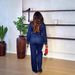 Women's Stylish Denim Set With Long Sleeve Shirt & Wide-Leg Pants – Trendy Two-Piece Outfit For Streetwear Lovers_ecoleips.com