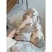 Suitable For All Seasons Relaxed Fit Printed Linen Casual Straight For Women 2025 Summer New High-end Fashionable Wide-leg Pants_ecoleips.com