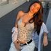 French Leopard Print Camisole For Women 2025 Winter New Fashion Hot Girl Sexy V-Neck Tube Top Wholesale_ecoleips.com