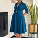 Women's Clothing Autumn New Style Lapel Fashion Temperament Solid Color Large Skirt_ecoleips.com