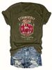 Harajuku Strawberry Fields Forever Letter Print Women T Shirt Short Sleeve Crew Neck Summer Casual Top For Women Clothes Shirts_ecoleips.com