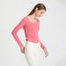 Wrinkle Nude Yoga Top Women's Quick Drying Fitness Clothes High Elastic Tight Sports Long Sleeves_ecoleips.com