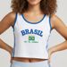 Aria Basics Aria Basics 2026 Summer Women's Tank Top Brazilian Letter Y2K Slim-Fit Apparel Cross-Border Wholesale World Cup_ecoleips.com
