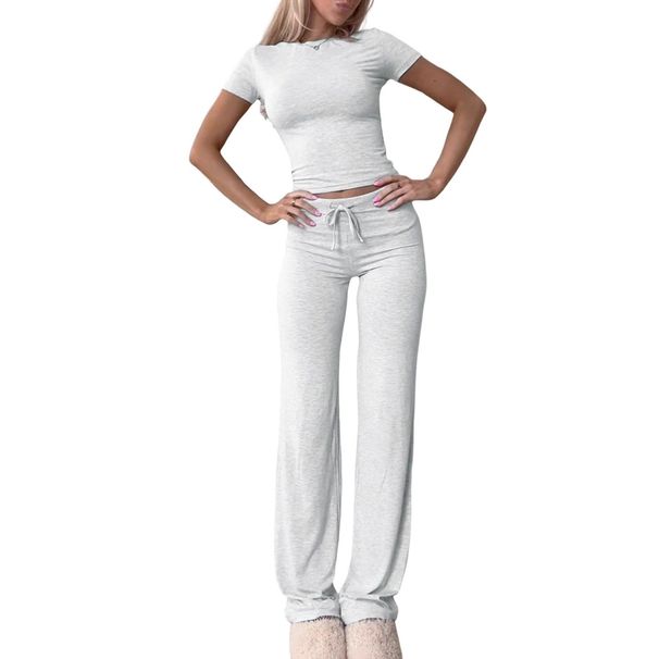Casual Suits, Short-Sleeved Tops, Trousers, Loungewear, Sportswear, Yoga Clothes_ecoleips.com