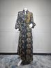 Women's Clothing Jalabiya Muslim Ethnic Women's Clothing Sequins Burnt Flower Evening Dress Big Swing Dress_ecoleips.com