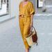 2026 European And American Cross-border Independent Site Women's Sportswear Spring/summer Multi-color V-neck_ecoleips.com
