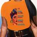 Summer European And American Cross-border Foreign Trade Plus-size T-shirt, Round-neck Casual Loose-fitting Short-sleeve_ecoleips.com