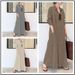Aria Basics Aria Basics 2022 European And American Casual Solid Color Turn-down Collar Long-sleeve Pocketed Simple Loose Long Shirt Dress,_ecoleips.com