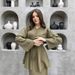 Cross-border Ready-to-ship Women's Clothing 2025 Autumn New Elegant Cardigan Top And Solid Color Socialite Dress_ecoleips.com
