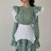 2026 New European And American Women's Fashion French Design Long-Sleeve With Detachable Waist Belt Casual Floral Long_ecoleips.com